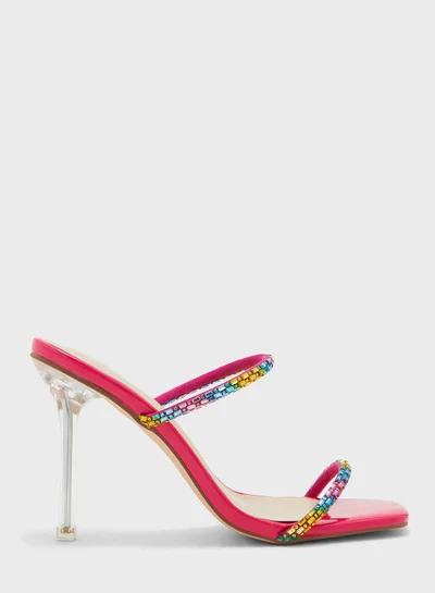 Ginger Jewelled Strap High Heel Sandals