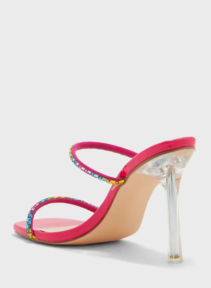 Ginger Jewelled Strap High Heel Sandals