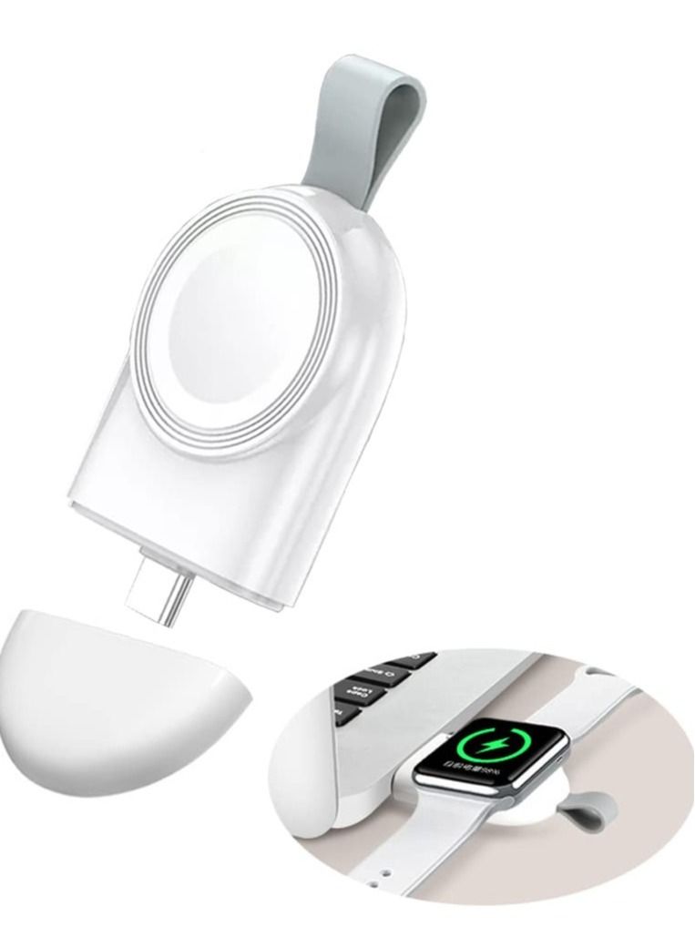 Mini Portable Magnetic Mobile Power Wireless Charger For Apple Watch - Image 1