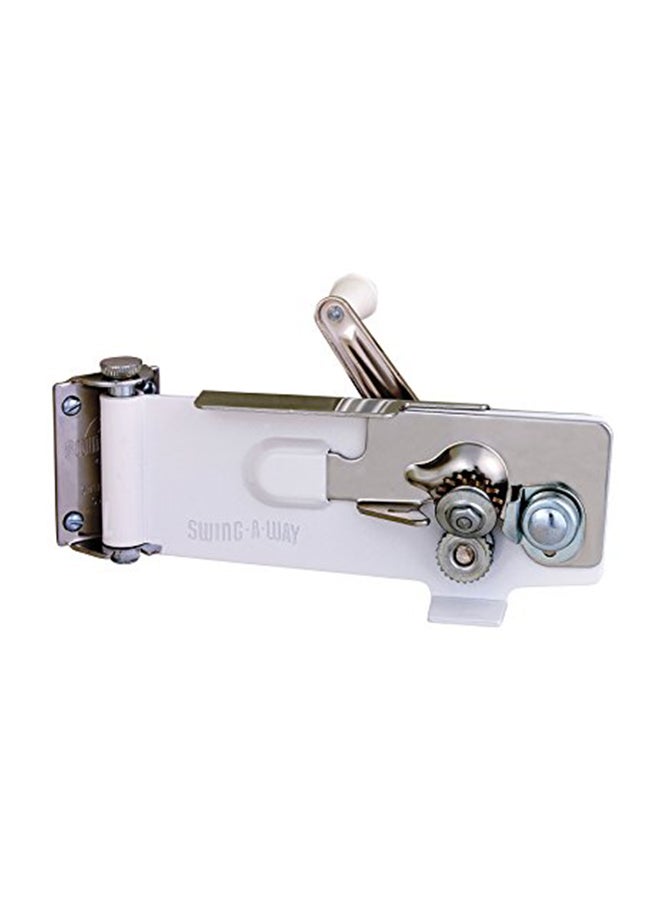 Swing-A-Way فتاحة علب مثبتة على الحائط Swing-A-Way مع مغناطيس، 1-عبوة، بيضاء - 1-عبوة - Image 1