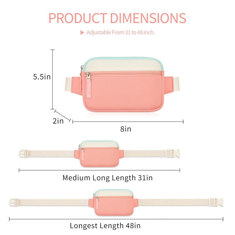 cotmcor Christmas Gifts for Teens Girls Kids Grandkids Daughter, Birthday Gifts for 5 6 7 8 9 10 11 12 Year Old Girl, Fanny Pack Crossbody Bag Purse Belt Bags Cute Valentines Day Teen Girl Gifts Trendy Stuff - Image 4