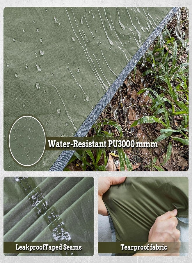 GEERTOP Waterproof Hammock Tarp Ultralight Backpacking Shelter with Detachable Side Wall - Outdoor Camping Survival Sun Shade Awning - Image 3