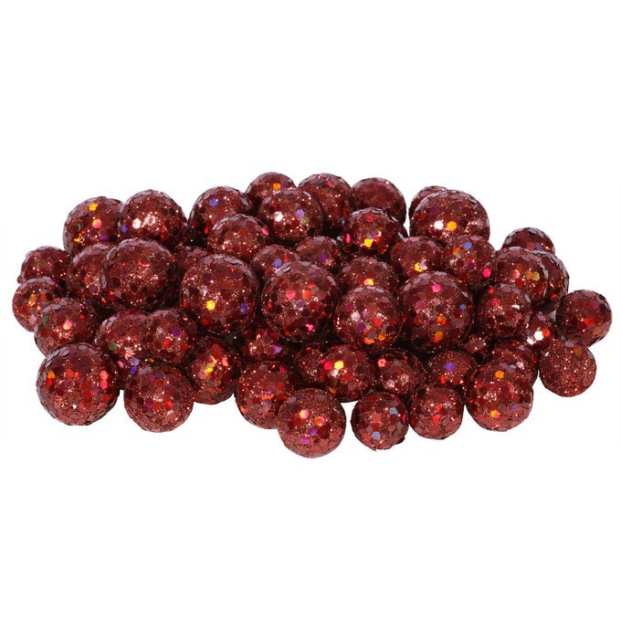 L132263 BALL ORNAMENTS ASSORTED ORNAMENTS