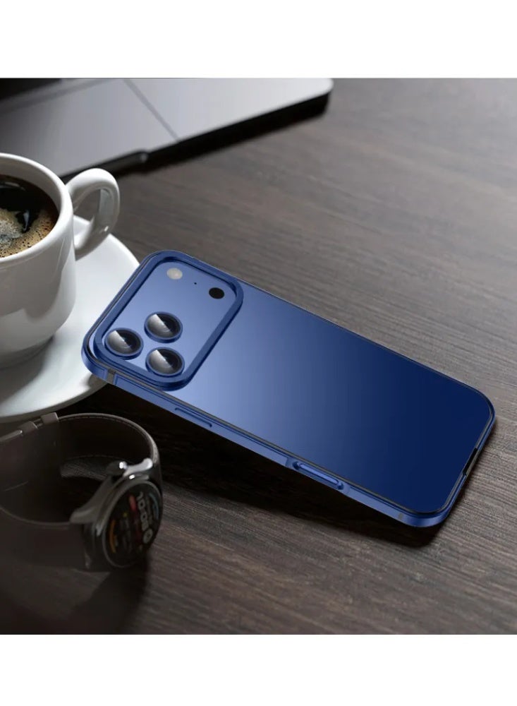 حقيبة هاتف معدنية من الألومنيوم المغناطيسية، غطاء واقي مضاد للصدمات بإطار معدني لـ iPhone 17 Pro/17 Pro Max - Image 2