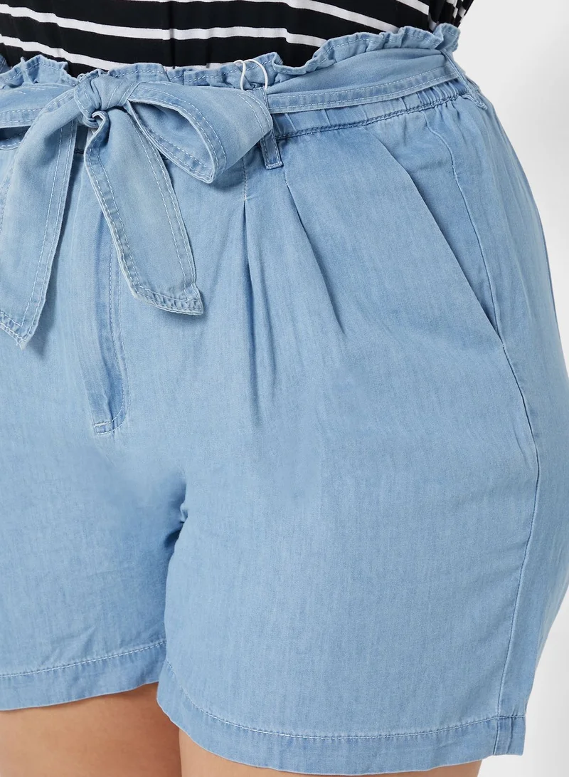 Only Carmakoma High Waist Shorts