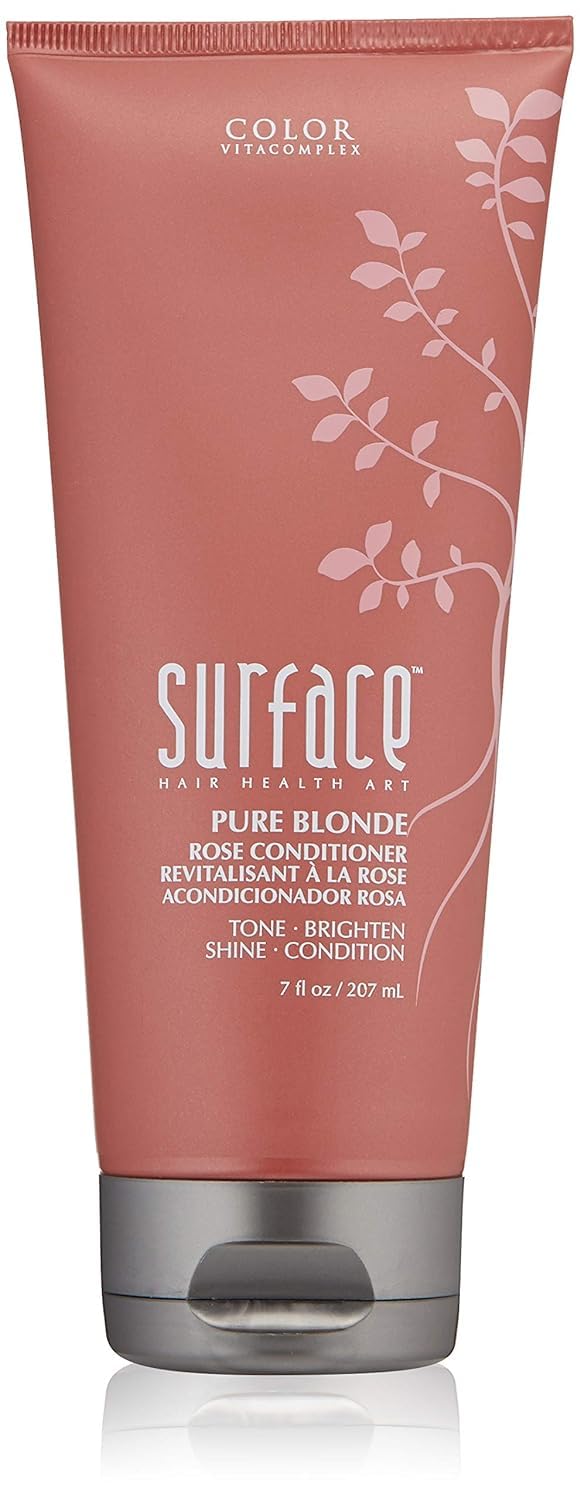 Surface Hair  Pure Blonde Rose Conditioner Tones Brightens  Protects Hair  7 fl oz
