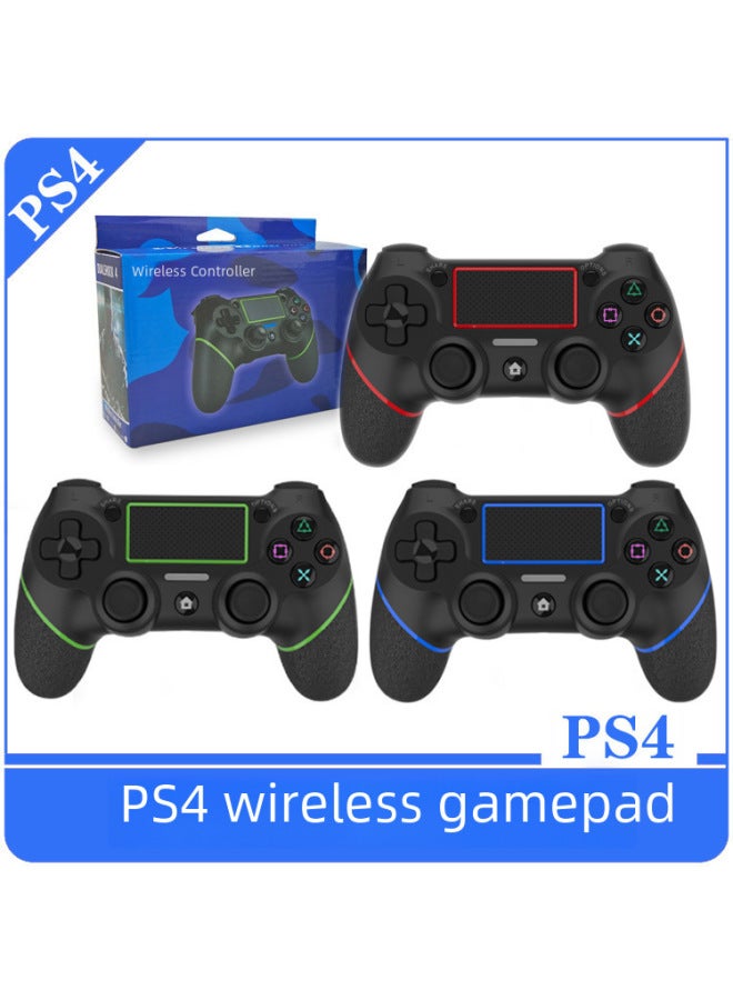 Coated Ps4 Game Handle Wireless Bluetooth P4 Handle Controller Dual Motor Vibration Somatosensory Burst - Image 3