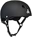 Triple Eight Sweat Saver Liner Skateboarding Helmet with HookandLoop Tape and Easily Removable for Cleaning Best Bike Helmets for Adults Small Black Matte wWhite - Image 3