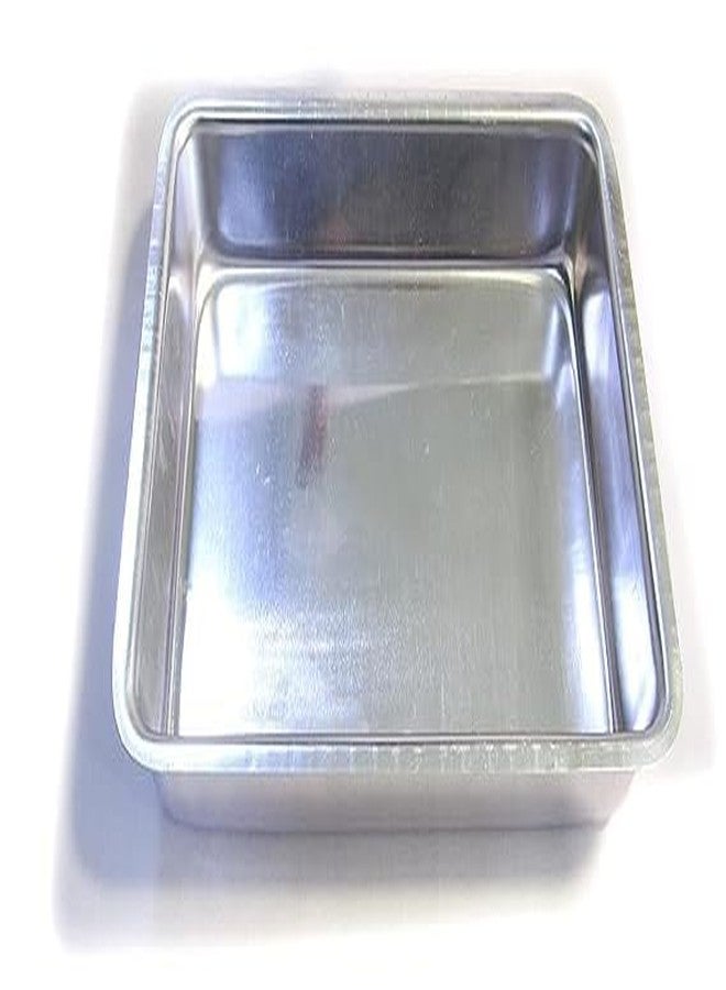 W.A Bakers Rectangle Cake Mold Pans 3-Piece Set Aluminum Heavy Duty Wedding/Birthday/Party Cake TINS Microwave Oven Easy to Make Kitchen Bakeware Mold | 6,7 & 8 Inch Size - Image 4