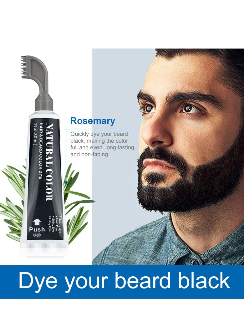 موكيرو لون لحية بدون أمونيا للرجال - أسود - Image 4