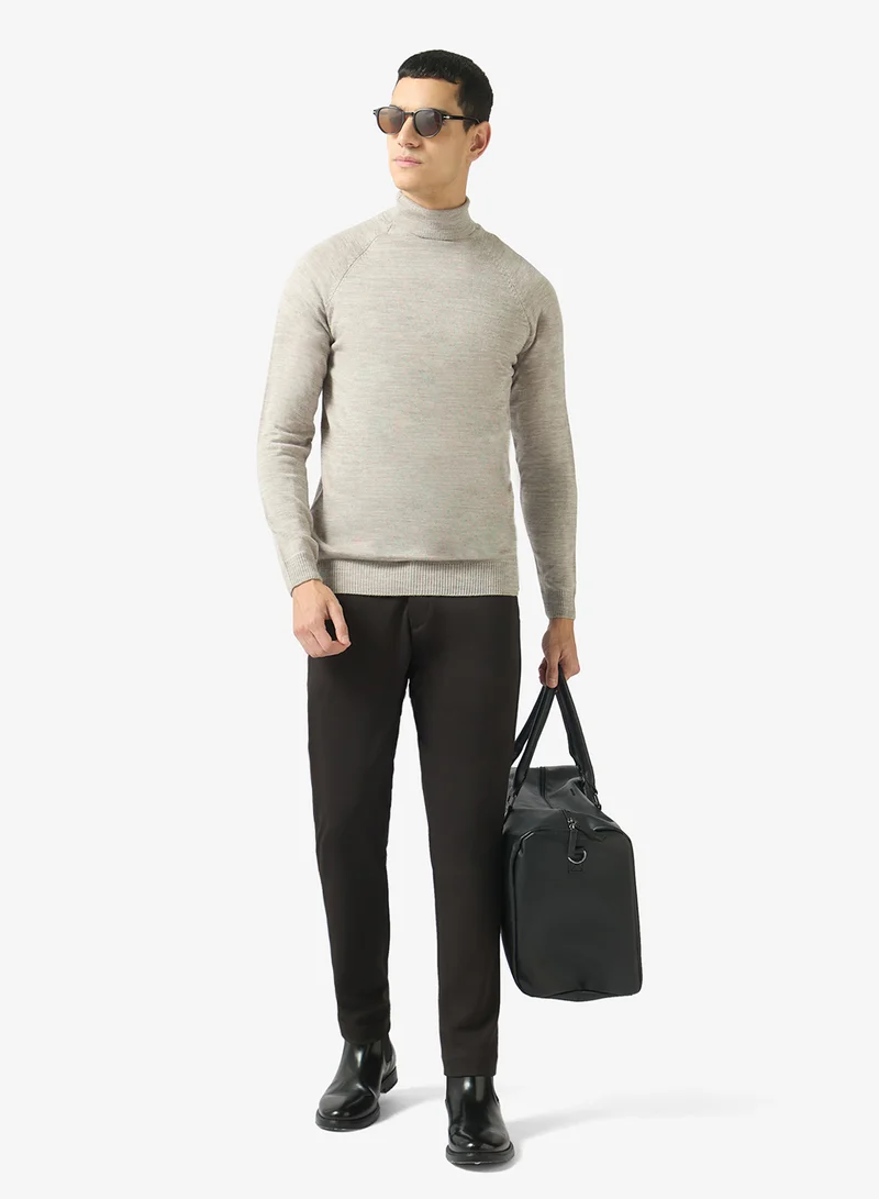 Robert Wood Casual Turtle Neck Pullover Sweater