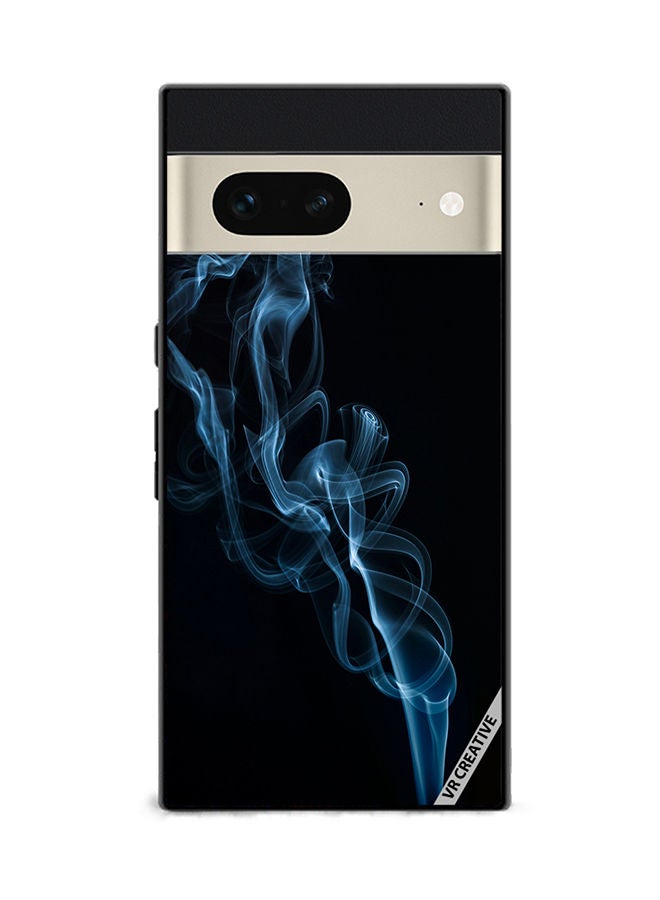 VR CREATIVE Protective Case Cover For Google Pixel 7 Blue Layers Design Multicolour - Image 1