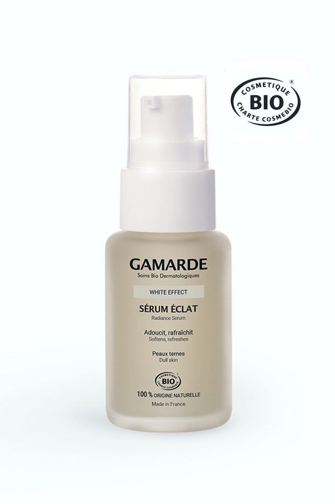 Radiance Serum 30ml – Certified Organic Brightening Face Serum with GWE® Plant-Based Lightening Complex, Licorice, Aloe Vera, Celery & Basil – Evens Skin Tone, Softens & Revives Radiance – Vegan