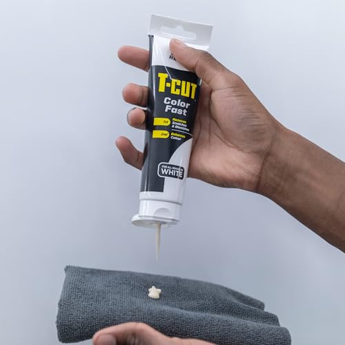 T-Cut Color Fast White Car Wax Polish Scratch Remover Color Enhancer, 5.3 Oz - Image 2