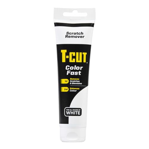 T-Cut Color Fast White Car Wax Polish Scratch Remover Color Enhancer, 5.3 Oz - Image 1