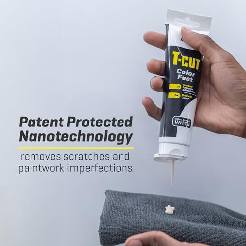 T-Cut Color Fast White Car Wax Polish Scratch Remover Color Enhancer, 5.3 Oz - Image 4
