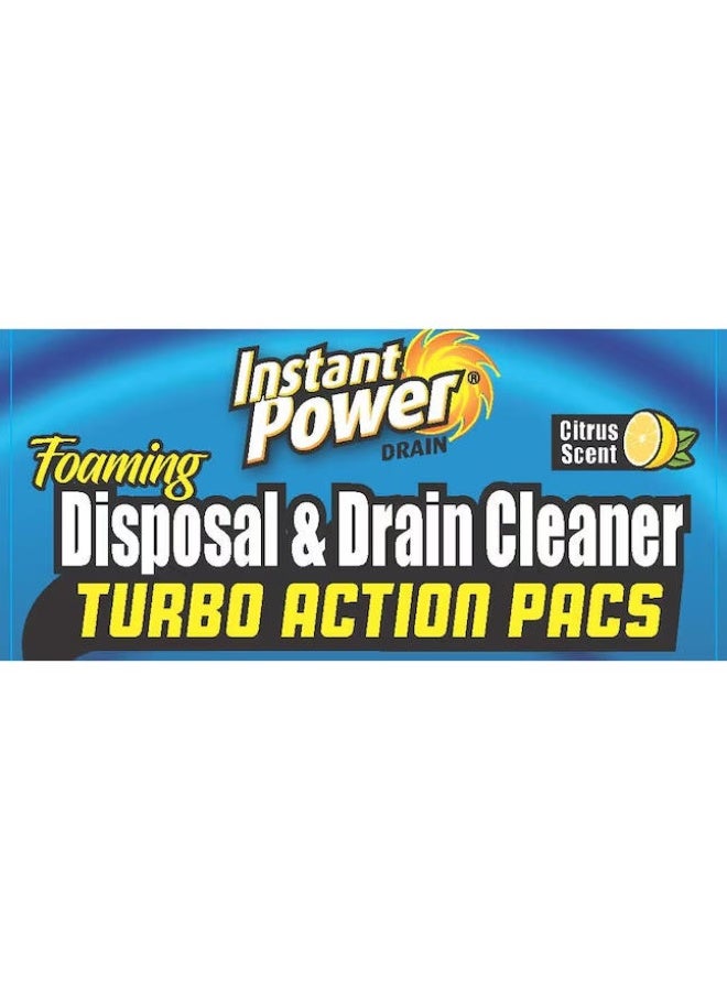Instant Power Foaming Disposal & Drain Cleaner 4 Pacs 160 G - Image 3