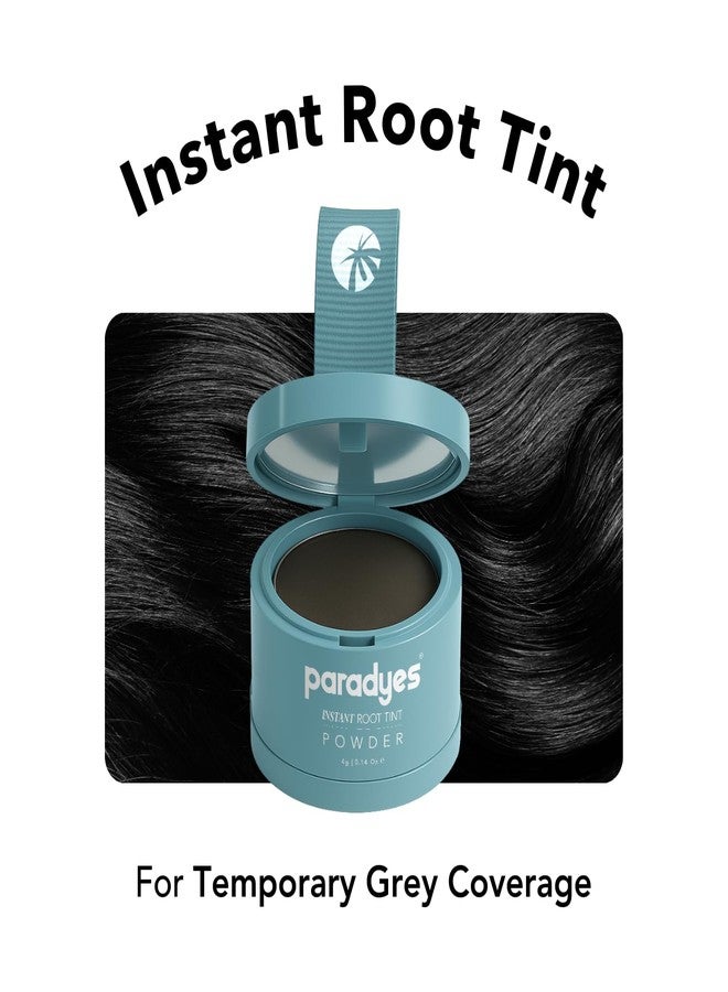 Paradyes Cover Up Powder Natural Black Instant Root Tint | Covers Grey Roots & Bald Spots Instantly for Women & Men | Long-Lasting | Matte Finish | Easy Application | 4gm - Image 3