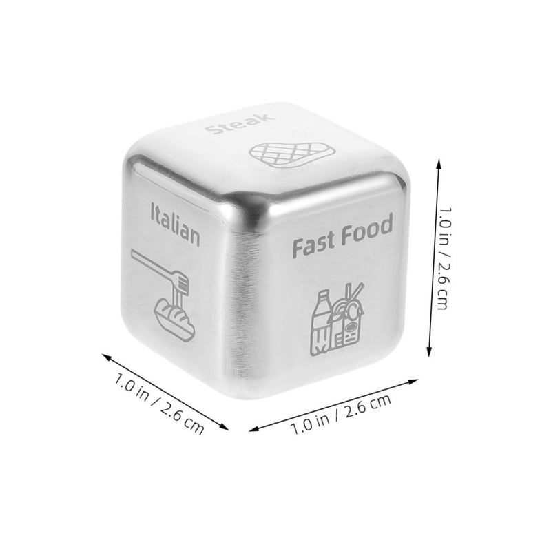 Stainless Steel Food Decider Wheel Game for Family Fun Entertainment and Gatherings - Image 3