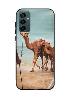 Protective Case Cover For Samsung Galaxy F13/M13 Merry Camel Design Multicolour