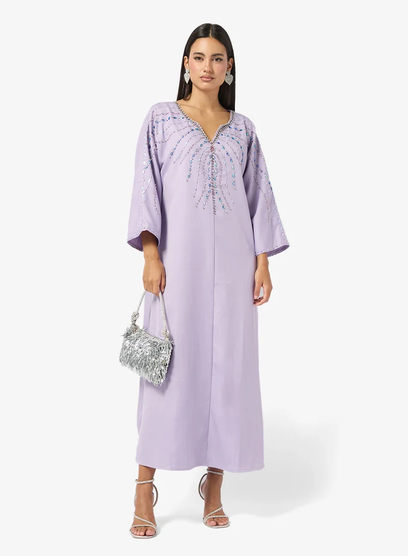 Khizana Embellished Jalabiya