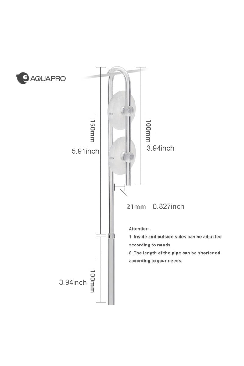 erorex Hanging kit Aquarium CO2 Diffuser Fish Tank Bubble Mini Counter Accessories Sprayer Equipment Akvari
