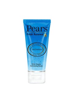 Pears غسول وجه يومي معتدل لطيف لتجديد البشرة طازج متوازن الرقم الهيدروجيني 100% خالي من الصابون مع حبيبات التقشير مهدئ 60غ  - Image 2