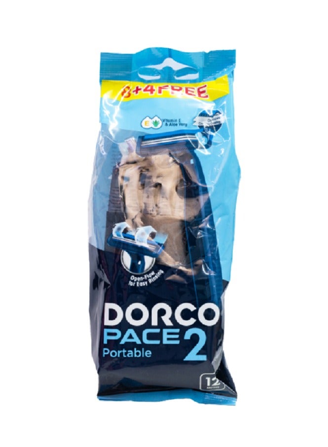 دروكو دوركو شفرات بجل الصبار وفيتامين اي 8+4 مجانا