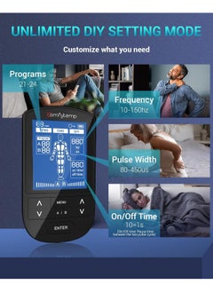 Comfytemp Tens Unit Muscle Stimulator For Pain Relief Therapy  - Image 4