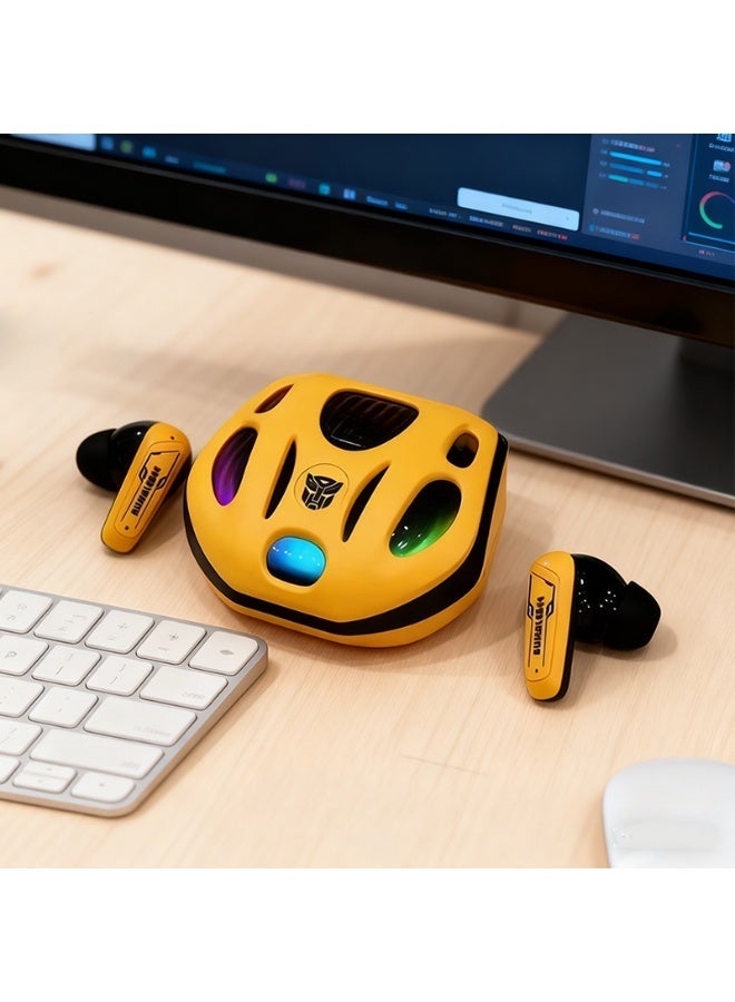 ترانسفورمرز سماعات أذن لاسلكية بتقنية البلوتوث، بعمر بطارية طويل، ومناسبة لمختلف الأوضاع، وجودة صوت عالية، وتصميم فريد. مثالية كهدية عيد ميلاد، وعيد الميلاد، ورأس السنة الجديدة للأصدقاء. - Image 1