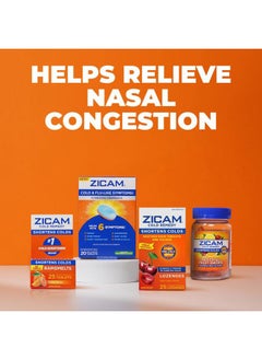 ZICAM Ultra Cold Remedy Zinc Rapidmelts, Orange Cream Flavor, Homeopathic, Cold Shortening Medicine, Shortens Cold Duration, Sugar-Free, Dye-Free, 18 Count  - Image 4
