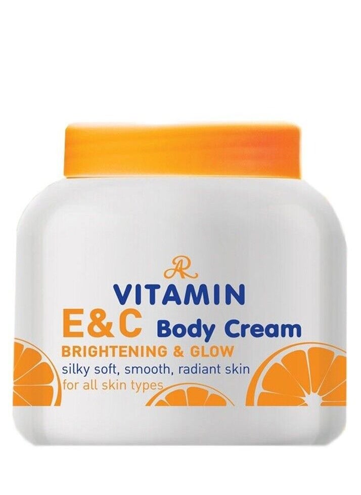 AR Vitamin E & C 6x AR Body Cream quickly moisturizes and brightens skin 