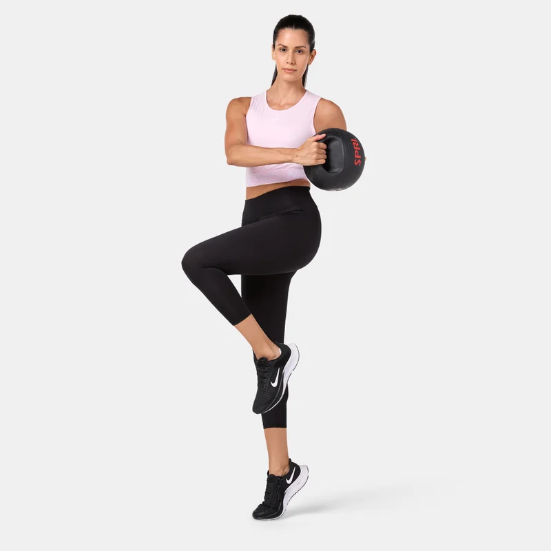 Nike Pink Women's Pro Dri-FIT Crop Top for Women | Best Price UAE