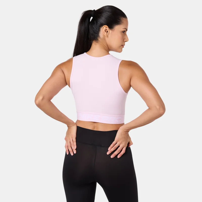 Nike Pink Women's Pro Dri-FIT Crop Top for Women | Best Price UAE