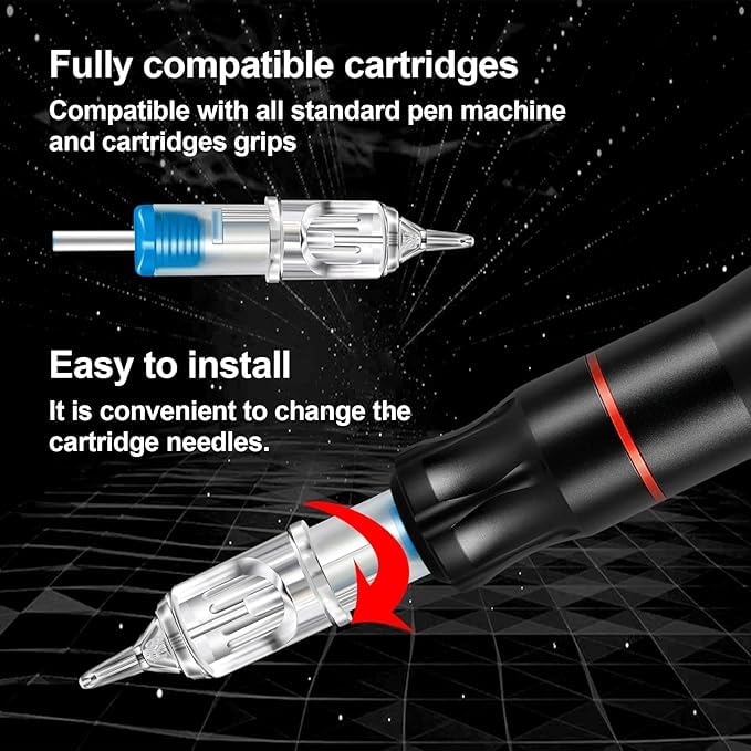 SHIELD PLUS 13SERM CARTRIDGE (RM- SOFTAGE ROUND MAGNUM) TATTOO NEEDLE FOR TATTOO MACHINE PEN CARTRIDGE (20PCS) - Image 1