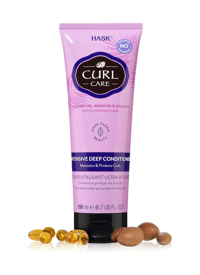 هاسك Curl Care Intensive Deep Conditioner 198ml