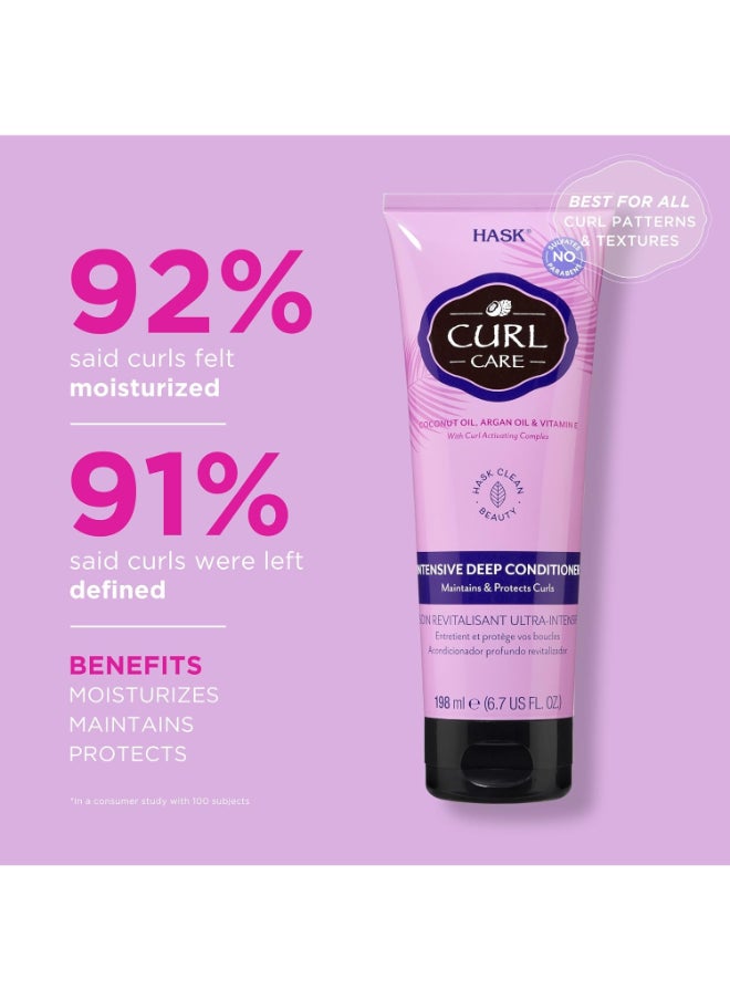 HASK - Curl Care Intensive Deep Conditioner 198ml - Image 1