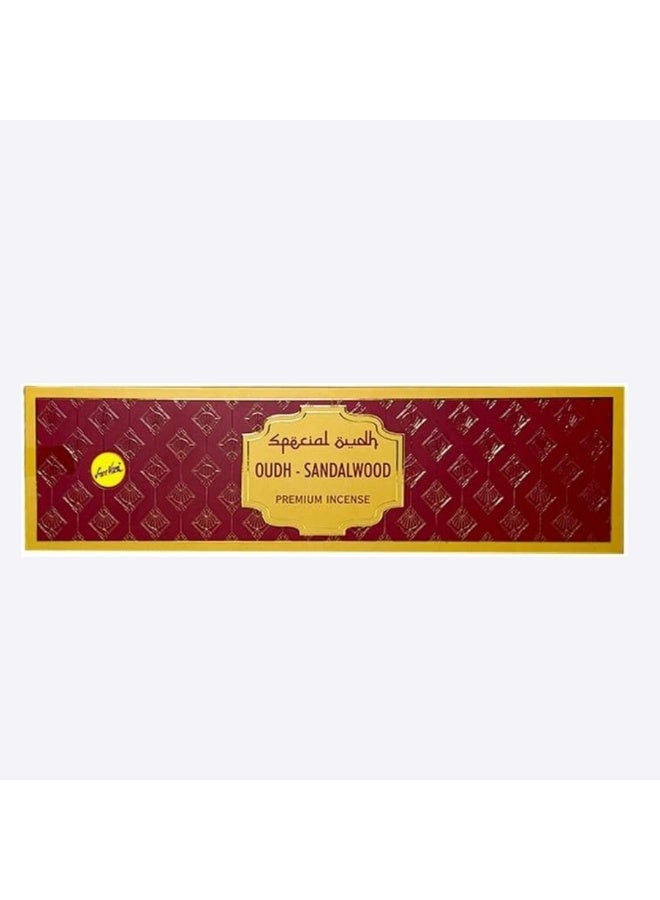 Sree Vani SreeVani Oudh Sandalwood Incense Sticks - 50g Premium Natural Blend of Sandalwood and Oudh | Pack of 1 - Image 1