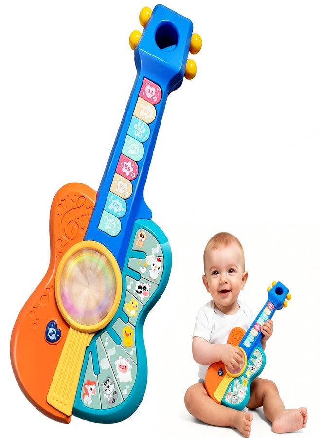 SailStart Toddlers Guitar Musical Toys for 1-2 Year Old Boy/Girl, Multiple Modes with Piano Keys, Animal Sounds, Musical, Baby Toys 12-18-24 Months, Gifts for One Year Old Boys/Girl - Image 1