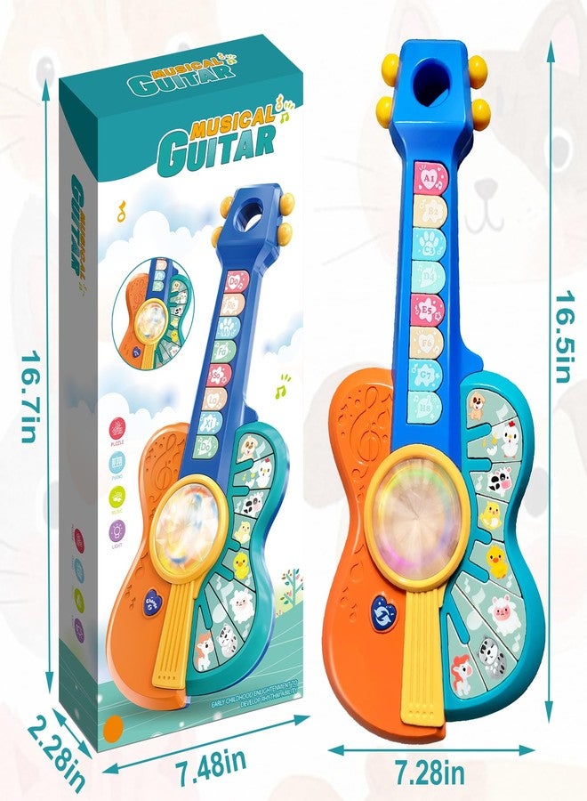 SailStart Toddlers Guitar Musical Toys for 1-2 Year Old Boy/Girl, Multiple Modes with Piano Keys, Animal Sounds, Musical, Baby Toys 12-18-24 Months, Gifts for One Year Old Boys/Girl - Image 2