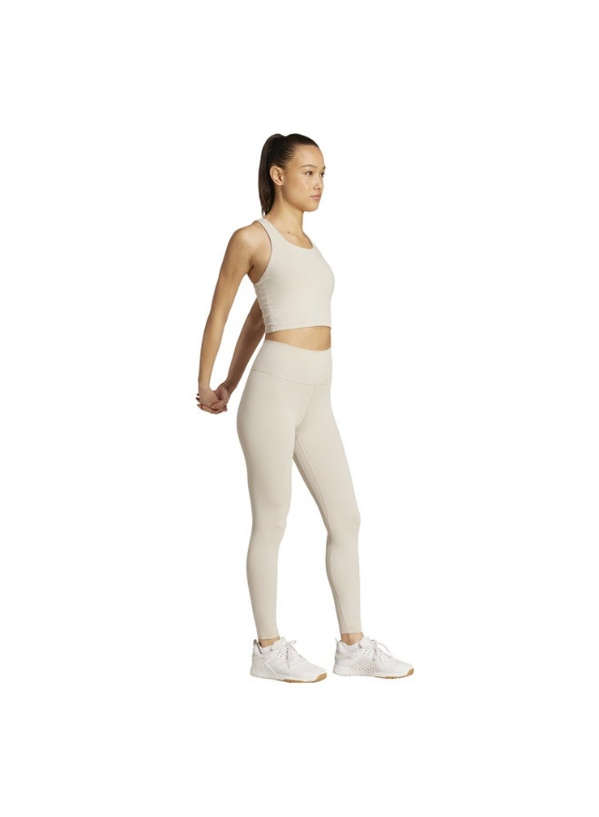 Adidas All Me Ms Tank Beige Workout Bra - Medium Support Bra For Women - Image 5