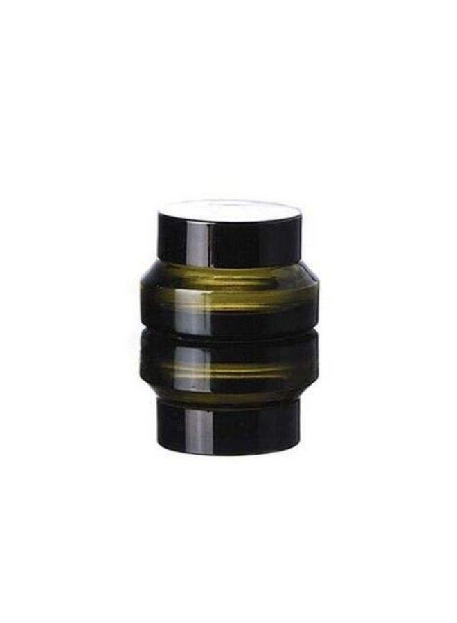 ericotry 4 Pcs 15Ml /30Ml Inclined Shoulder Pickle Green Glass Cream Bottle Empty Cosmetic Containers Jars With Inner Liners Prefect For Cosmetics And Face Cream Lotion (15Ml/0.5Oz) - Image 4