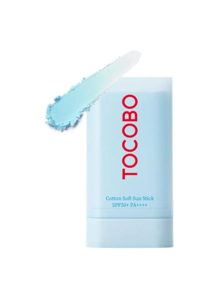 Tocobo Cotton Soft Sun Stick SPF50+ PA++++ - 19g / 0.67oz - Image 1