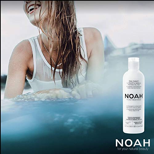 Noah Hair - 2.1 Nourishing Conditioner with Mango - Organic Conditioner - With Hydrolized Rice Protein – Detangling Conditioner - Hair Care for Natural Beauty - 8.5 fl.oz (250 ml) (Mango) - Image 4