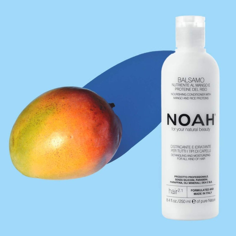 Noah Hair - 2.1 Nourishing Conditioner with Mango - Organic Conditioner - With Hydrolized Rice Protein – Detangling Conditioner - Hair Care for Natural Beauty - 8.5 fl.oz (250 ml) (Mango) - Image 3