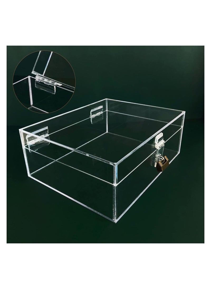 SYOSI - 24PCS Acrylic Hinge, Transparent Plastic Hinges Continuous Piano Hinge Self-Adhesive Folding Hinge Furniture DIY Tool Acrylic Hardware for DIY Transparent Box, Display Stand(30x35 mm) - Image 1