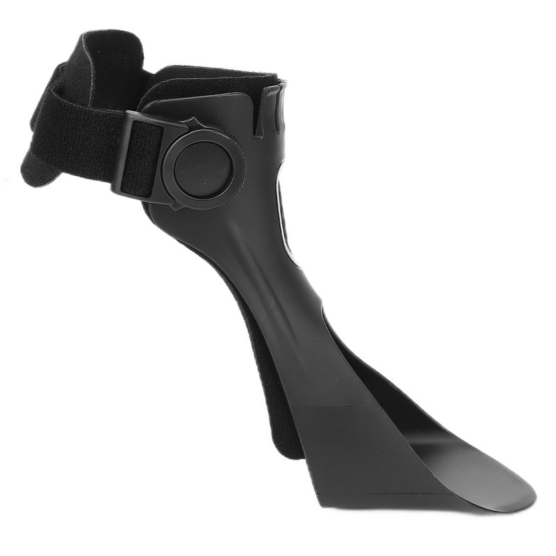 قواعد ساق الساق المُعكوسة (Foot Drop Brace Orthosis): مقاس صغير (S) من مواد خفيفة الوزن مرنة آمنة - قاعدة ساق سهل التثبيت للمرضى المصابين بالشلل النصفي لتصحيح وضعية المشي في المنزل - Image 3
