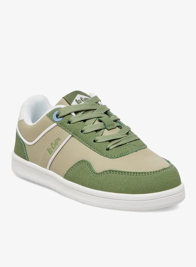 لي كوبر Boys Lace-Up Ankle School Sneakers