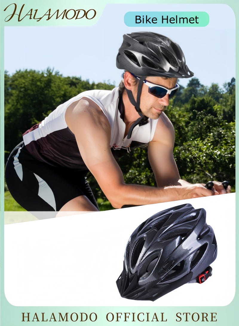HALAMODO Adult Bike Helmet Lightweight Cycling Helmet Premium Quality Bicycle Helmet Adjustable Riding Helmet Head Safety Protection for Adults Youth Mountain Road Biker - Image 1
