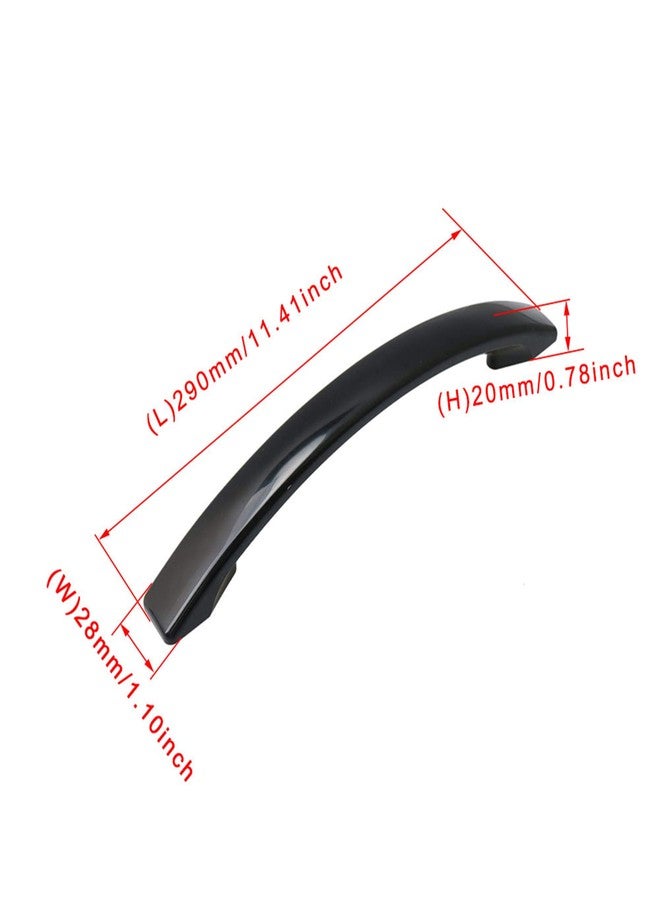 BQLZR Plastic 5304440323 Microwave Door Handle Replacement Replace AP3774313 1063067 AH979589 EA979589 PS979589 290mm Long, 28mm Wide, 20mm Thick - Image 3